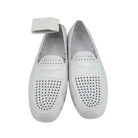 NEW Floafers Country Club 2.0 White Comfortable Beach Loafers Men’s 12 - Picture 1 of 7